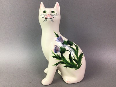 Lot 82 - GRISELDA HILL, WEYMSS POTTERY CAT