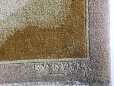 Lot 367 - AFTER WASSILY KANDINSKY, TEXTILE WALL HANGING