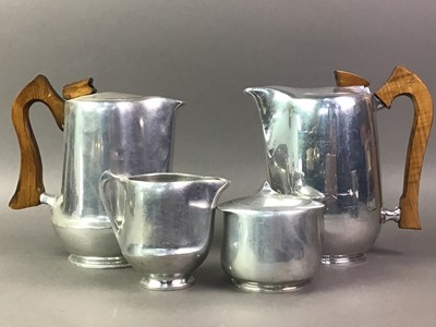 Lot 48 - PICQUOT WARE PART TEA AND COFFEE SET