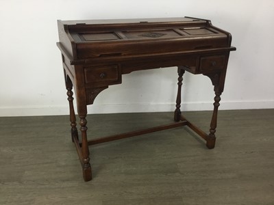 Lot 14 - OAK WRITING DESK