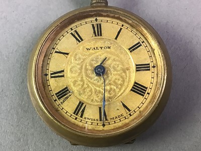 Lot 52 - VICTORIAN FOB WATCH