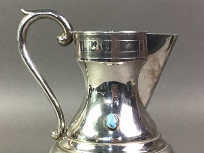 Lot 149 - WHITE METAL WATER JUG