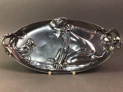 Lot 152 - WMF PEWTER TRAY