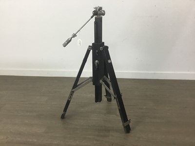 Lot 175 - VINTAGE WOODEN TRIPOD