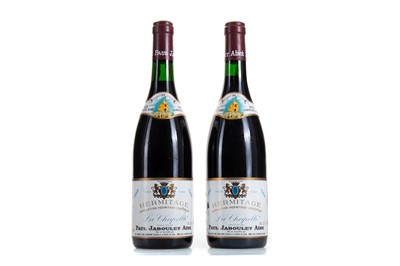 Lot 601 - 2 BOTTLES OF PAUL JABOULET AINE 1988 LA CHAPELLE HERMITAGE