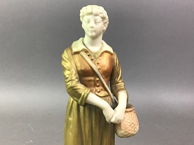 Lot 177 - PAIR OF ROYAL WORCESTER FIGURES