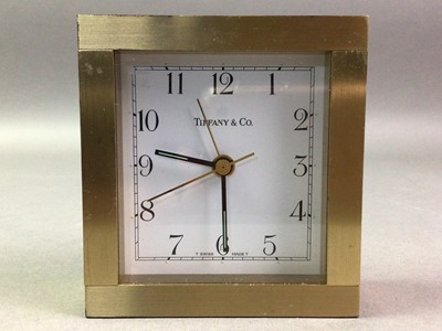 Lot 182 - TIFFANY & CO. ALARM CLOCK