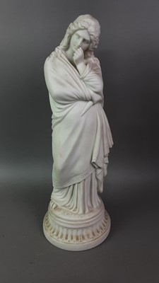 Lot 219 - TWO VICTORIAN PARIAN WARE FIGURES