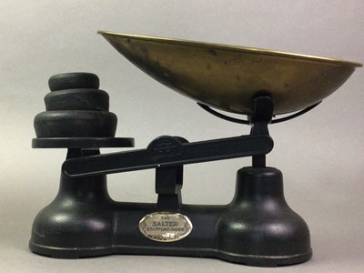 Lot 122 - SALTER`S QUADRANT CAST IRON SCALES