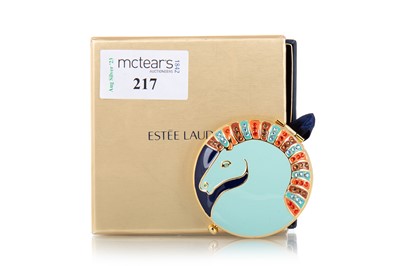 Lot 217 - ESTEE LAUDER, 'YEAR OF THE HORSE' COMPACT