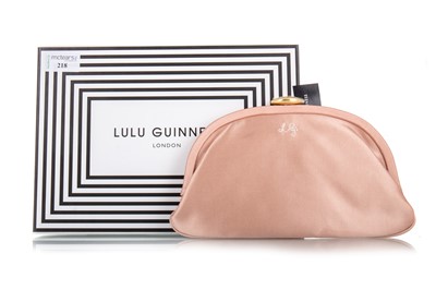 Lot 737 - LULU GUINESS, SATIN 'TILLY CLUTCH' BAG