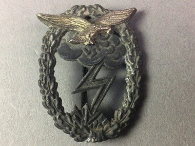 Lot 227 - WWII GERMAN LUFTWAFFE GROUND ASSAULT BADGE