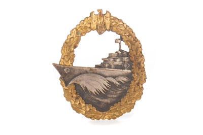 Lot 15 - KRIEGSMARINE DESTROYER WAR BADGE