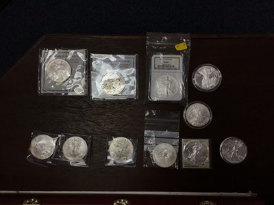 Lot 10 - COLLECTION OF AMERICAN SILVER COINS