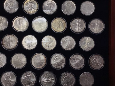 Lot 10 - COLLECTION OF AMERICAN SILVER COINS