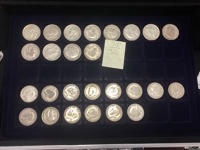 Lot 20 - COLLECTION OF BRITISH SILVER AND OTHER COINS