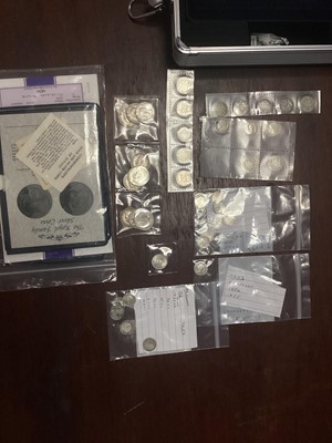 Lot 20 - COLLECTION OF BRITISH SILVER AND OTHER COINS