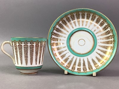 Lot 247 - SHELLEY COFFEE SERVICE AND A VICTORIAN COFFEE SERVICE