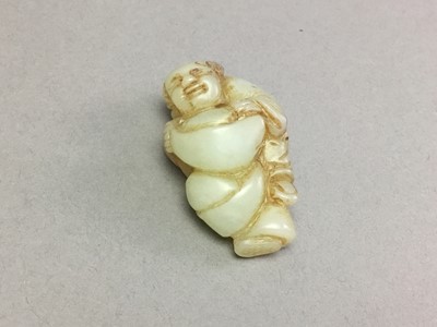 Lot 257 - CHINESE JADE FIGURE