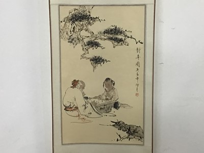 Lot 273 - MODERN CHINESE WALL SCROLL