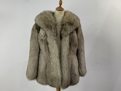 Lot 274 - LADYS WHITE FUR COAT