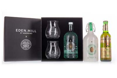 Lot 1524 - CELTIC F.C., EDEN MILL TREBLE TREBLE AND DOUBLE TREBLE GINS