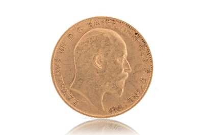 Lot 27 - EDWARD VII HALF SOVEREIGN