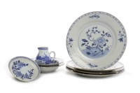 Lot 235 - GROUP OF EARLY 19TH CENTURY CHINESE BLUE AND...