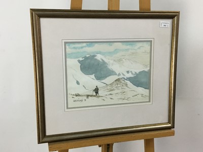 Lot 304 - THREE LANDSCAPE WATERCOLOURS