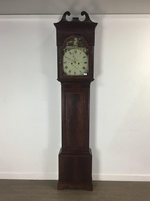 Lot 599 - NELSON LOVE OF ANDERSTON, MAHOGANY LONGCASE CLOCK