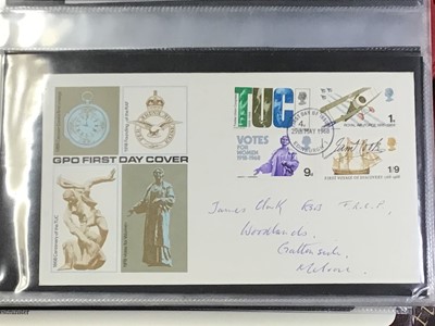 Lot 356 - GROUP OF STAMPS AND FIRST DAY COVERS