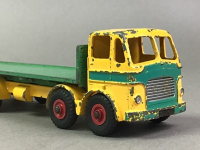 Lot 390 - TWO DINKY LEYLAND OCTOPUS DIE CAST VEHICLES