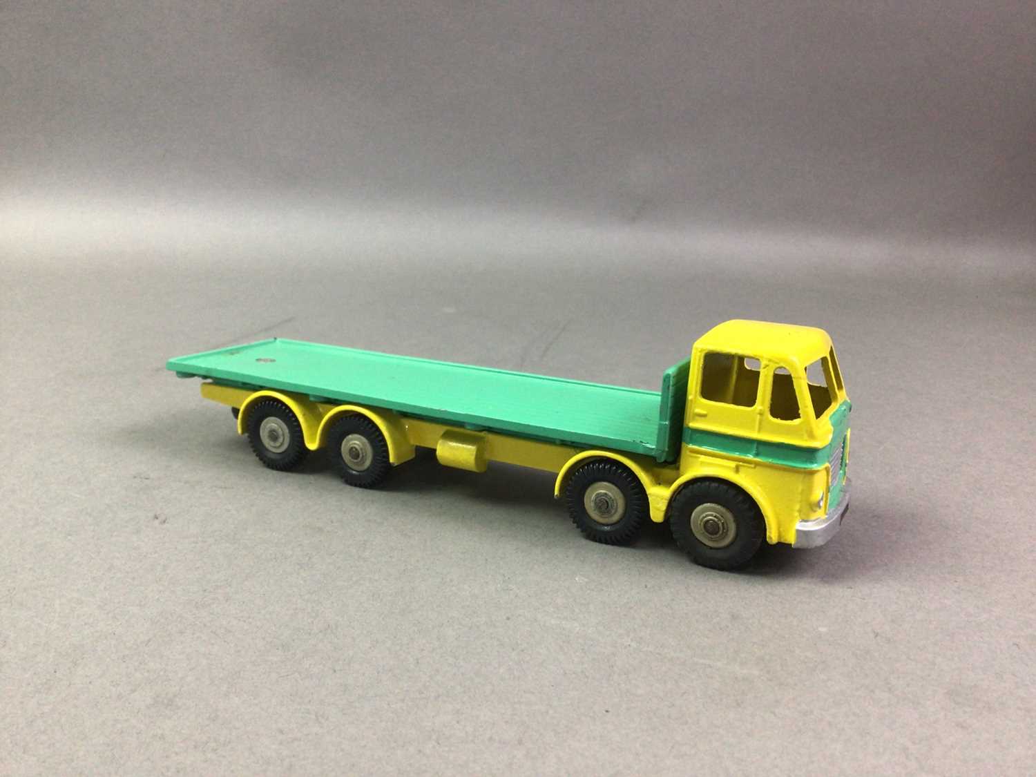 Lot 390 - TWO DINKY LEYLAND OCTOPUS DIE CAST VEHICLES