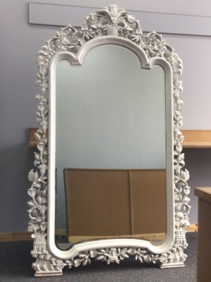 Lot 398 - LARGE WALL MIRROR