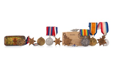 Lot 18 - COLLECTION OF WWI AND WWII SERVICE MEDALS