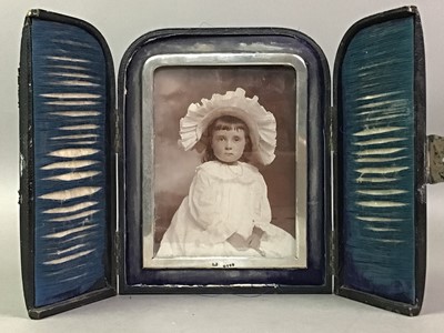 Lot 476 - VICTORIAN SILVER PHOTOGRAPH FRAME