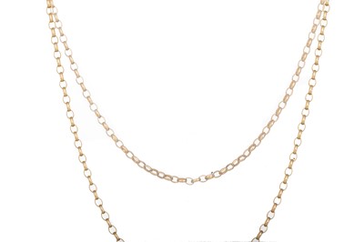 Lot 805 - GOLD CHAIN