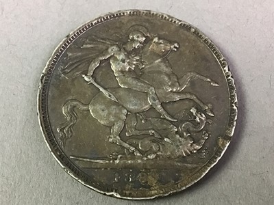 Lot 396 - GROUP OF COINS AND A MEDAL