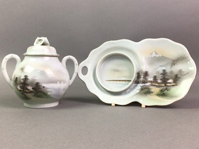 Lot 447 - JAPANESE EGGSHELL PART TEA SERVICE