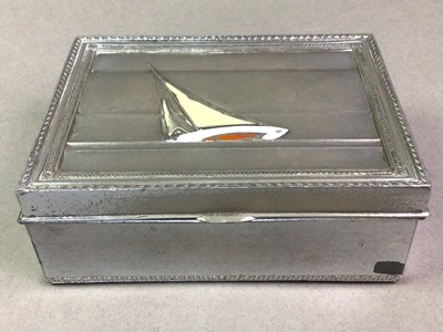 Lot 448 - DONALDSON ATLANTIC LINE CIGARETTE BOX