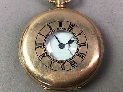 Lot 505 - HALF HUNTER POCKET WATCH