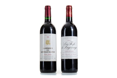 Lot 604 - LES FIEFS DE LAGRANGE 1993 AND LA RESERVE DE LEOVILLE-BARTON 1995 SAINT-JULIEN