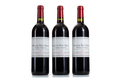 Lot 607 - 3 BOTTLES OF CHATEAU HAUT-BAILLY 1996 PESSAC-LEOGNAN