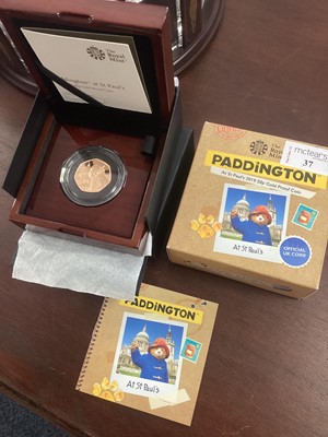 Lot 37 - PADDINGTON AT ST PAUL'S 2019 50P PROOF COIN