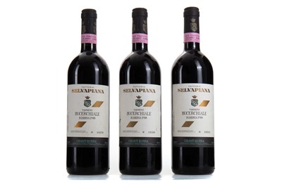 Lot 608 - 3 BOTTLES OF FATTORIA SELVAPIANA 1998 BUCERCHIALE RISERVA CHIANTI RUFINA