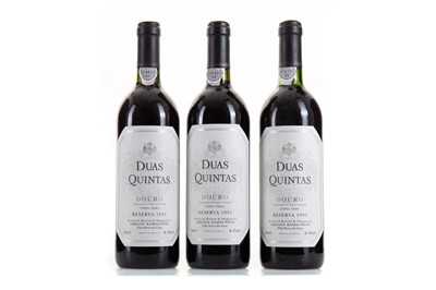 Lot 617 - 3 BOTTLES OF RAMOS-PINTO DUAS QUINTAS 1991 RESERVA DOURO