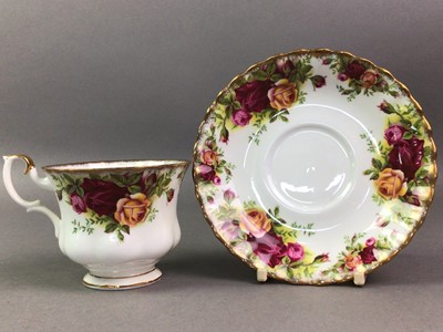 Lot 547 - ROYAL ALBERT, 'OLD COUNTRY ROSES' PATTERN PART TEA SERVICE