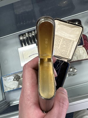 Lot 242 - ROYAL INTEREST, GEORGE V SILVER PRESENTATION COMBINATION CIGARETTE/VESTA CASE