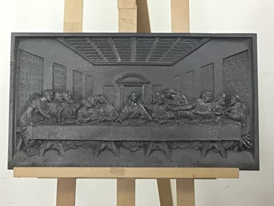 Lot 604 - METAL RELIEF PANEL