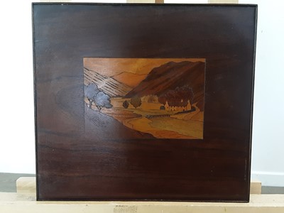 Lot 609 - PAIR OF WOODEN PANELS